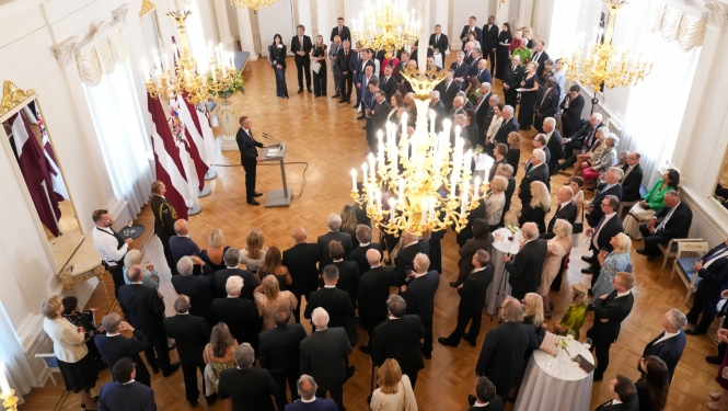 13.07.2026. Valsts prezidenta Edgara Rinkēviča rīkota pieņemšana Latvijas goda konsuliem ārvalstīs