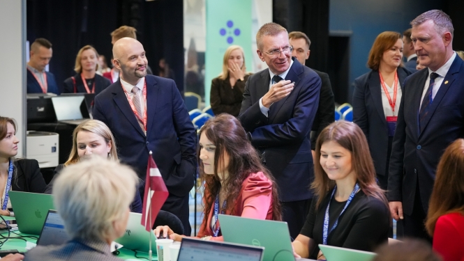 Valsts prezidenta Edgara Rinkēviča dalība stratēģiskās komunikācijas mācībās “SYNESIS 2026” 