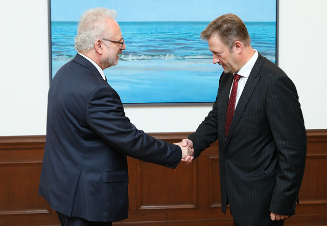 Valsts prezidenta Egila Levita tikšanās ar Latvijas Preses izdevēju asociācijas pārstāvjiem