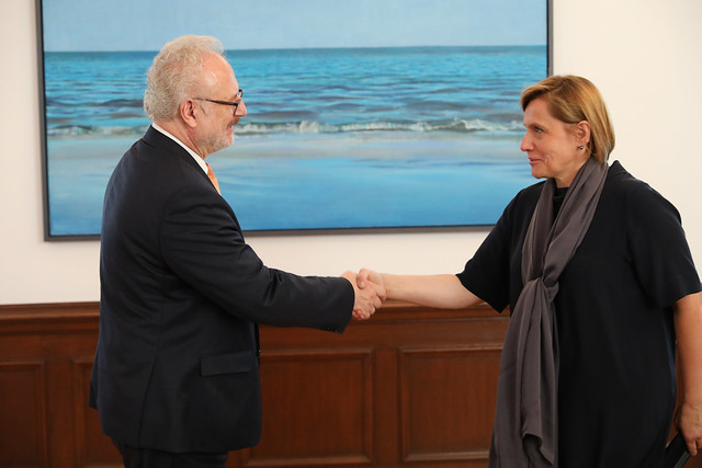 Valsts prezidenta Egila Levita tikšanās ar Latvijas Ārstu biedrības vadību