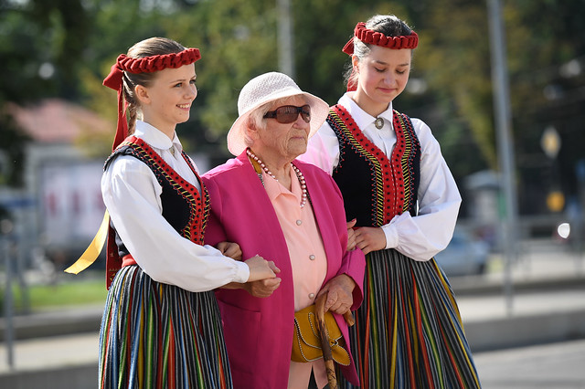 Valsts prezidents Egils Levits piedalās Latvijas valsts vienaudžu salidojumā