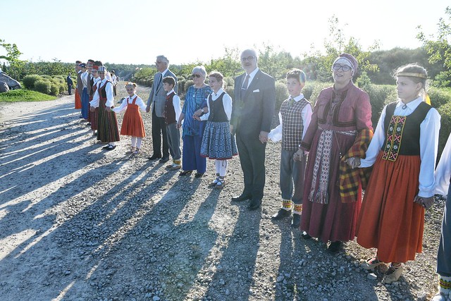 Koncerta “Saule. Pērkons. Daugava” apmeklējums Likteņdārzā