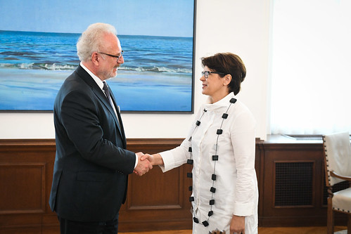 Valsts prezidenta Egila Levita tikšanās ar Latvijas Rektoru padomes pārstāvjiem