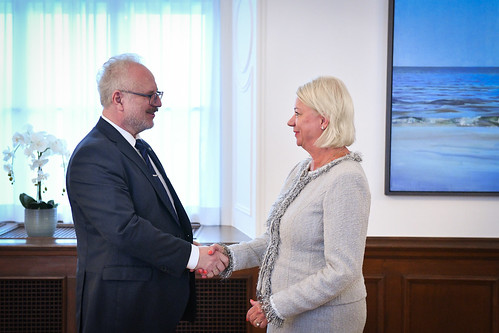 Valsts prezidents Egils Levits tiekas ar Latvijas Pasaules Dabas fonda pārstāvjiem