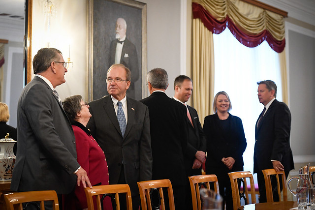Valsts prezidenta Egila Levita tikšanās ar Pasaules Brīvo latviešu apvienības valdes pārstāvjiem