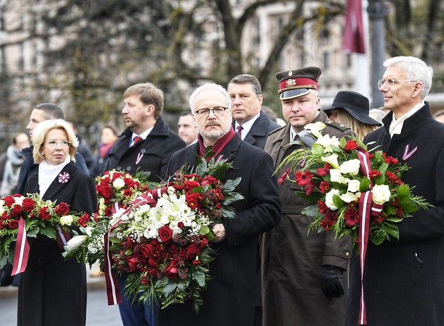 11.11.2019. Valsts prezidents Egils Levits piedalās Lāčplēša dienai veltītajos pasākumos