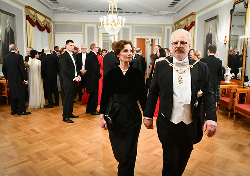 17.11.2019. Latvijas Republikas proklamēšanai veltīta pieņemšana Rīgas pilī