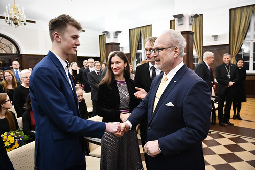 20.12.2019. Valsts prezidents Egils Levits piedalās “Gada Eiropas cilvēks Latvijā” apbalvošanas pasākumā