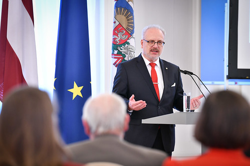 10.02.2020. Valsts prezidents Egils Levits rīko diskusiju “Latvija un Eiropas Padome – šodienas izaicinājumi un skats uz nākotni” par godu 25. gadadienai kopš Latvijas iestāšanās Eiropas Padomē