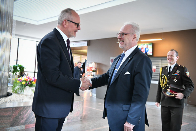 28.02.2020. Valsts prezidents Egils Levits apmeklē Rīgas Stradiņa universitāti