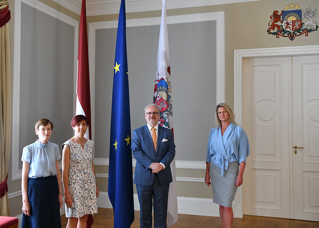 20.07.2020. Valsts prezidenta Egila Levita tikšanās ar projekta “Kompetenču pieeja mācību saturā” pārstāvjiem