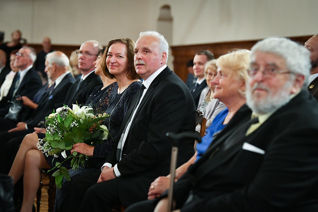 21.08.2020. Valsts prezidents Egils Levits 67 sabiedrības pārstāvjiem pasniedz augstākos Latvijas valsts apbalvojumus – Triju Zvaigžņu ordeni, Viestura ordeni un Atzinības krustu