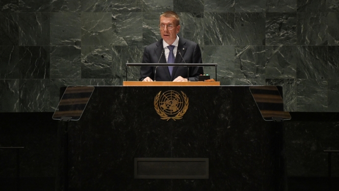 Valsts prezidenta uzruna ANO Ģenerālās asamblejas 78. sesijā Ņujorkā 