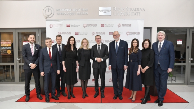 29.01.2024. Rīgas Stradiņa universitātes Medicīnas izglītības tehnoloģiju centra apmeklējums