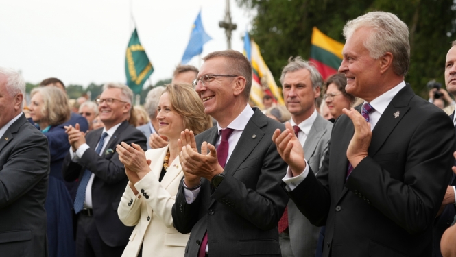 23.08.2024. Baltijas ceļa 35. gadadienai veltītais pasākums Pasvalē, Lietuvā