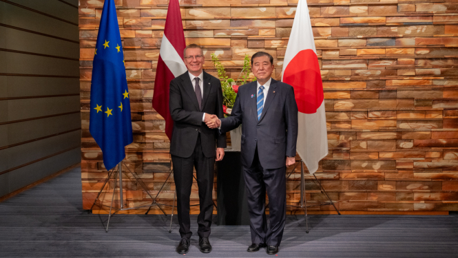 19.05.2025. Tikšanās ar Japānas premjerministru Šigeru Išibu