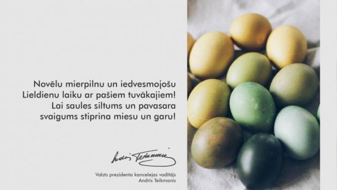 Priecīgas Lieldienas!
