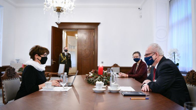 Valsts prezidents un Rektoru padome apspriežas par augstskolu reformu un pārvaldību