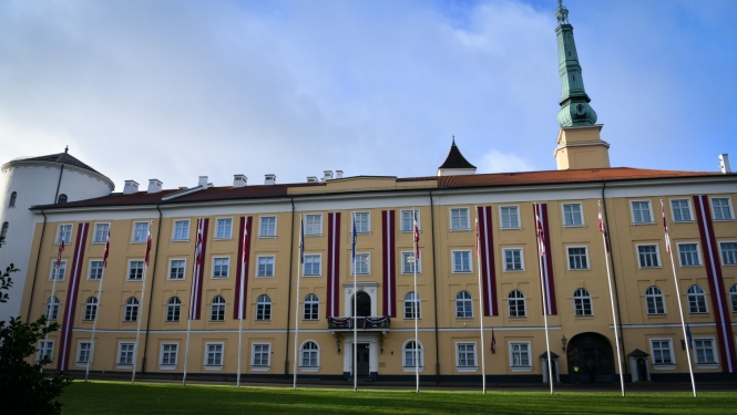 Rīgas pils 2021. gada novembrī. Foto autors: Ilmārs Znotiņš, Valsts prezidenta kanceleja. 