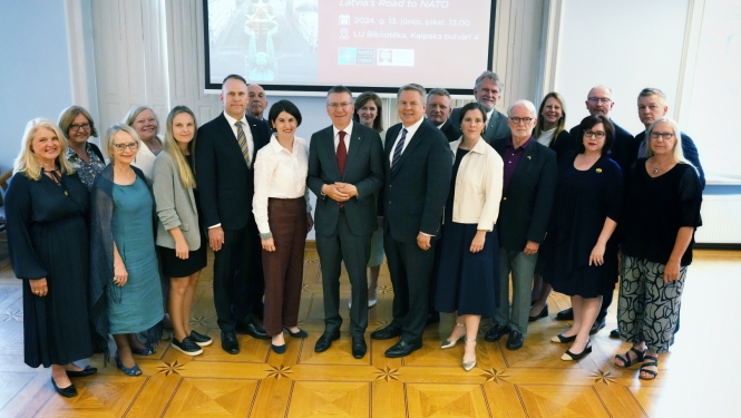 13.06.2024. Valsts prezidenta Edgara Rinkēviča dalība konferencē “Diasporas diplomātija: Latvijas ceļš uz NATO”