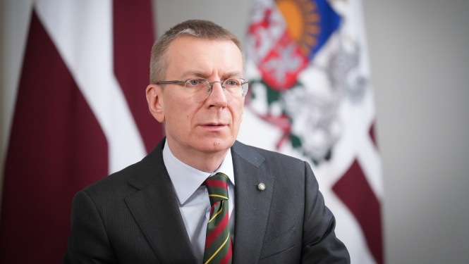 Valsts prezidents Edgars Rinkēvičs