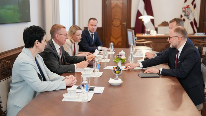 Valsts prezidents: nav jāgaida NATO samits, lai nodrošinātu ieguldījumus Latvijas aizsardzības spējās