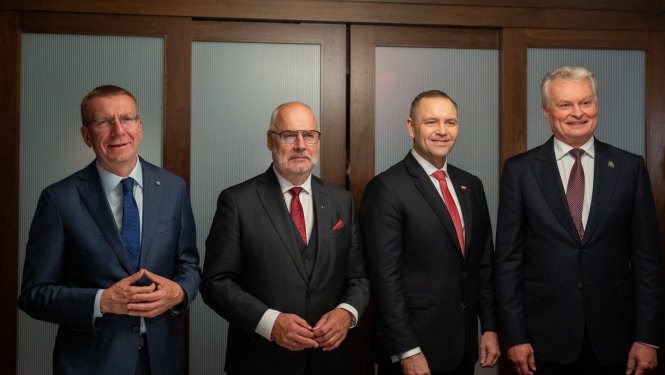 Baltijas valstu un Polijas prezidentu tikšanās