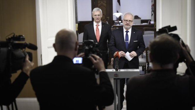 Valsts prezidenta Egila Levita tikšanās ar Ministru prezidentu Krišjāni Kariņu