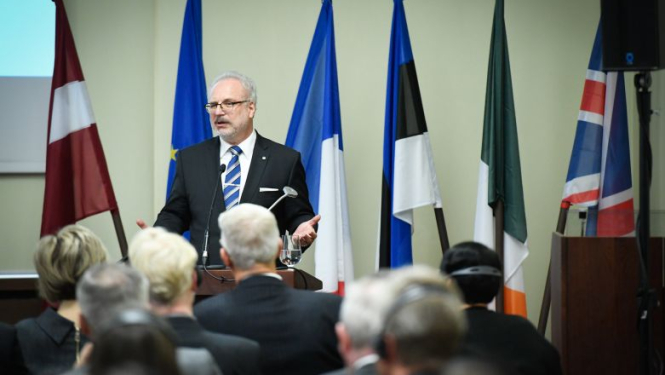 Valsts prezidenta Egila Levita uzruna konferencē “Cīņa par Latvijas neatkarību un tās atzīšanu. Eiropas valstu viedokļu krustpunkti” Latvijas Kara muzejā