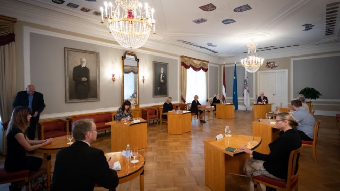 Valsts prezidents: ir svarīga solidaritāte ar Baltkrievijas tautu