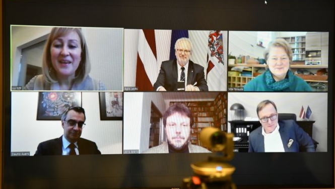 Valsts prezidents piedalās paneļdiskusijā “Latvijas mērķi Eiropas Savienībā: nākamie 15 gadi”