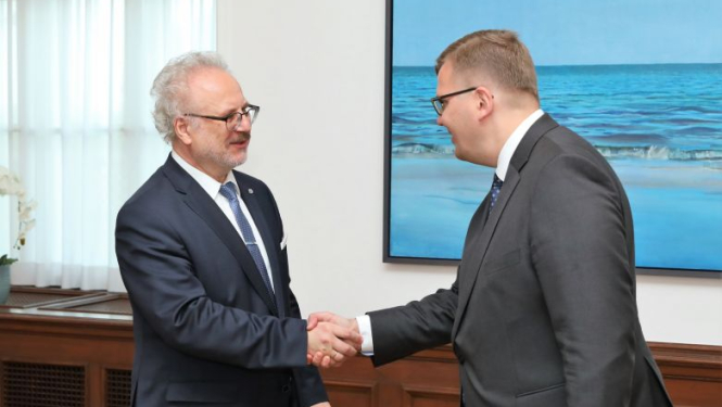 Rīgas pilī pārrunā administratīvi teritoriālo reformu un Latvijas ieguldījumu klimata pārmaiņu jautājumos
