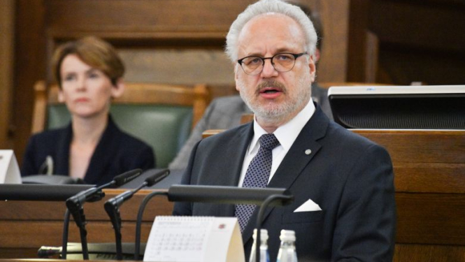 Valsts prezidenta Egila Levita uzruna Saeimas 2019. gada rudens sesijas atklāšanā