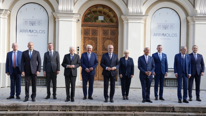 Valsts prezidents Edgars Rinkēvičs piedalījās Arajološas grupas sanāksmē