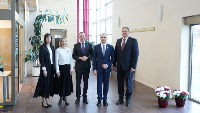 Valsts prezidenta Edgara Rinkēviča darba vizīte Mārupes novadā