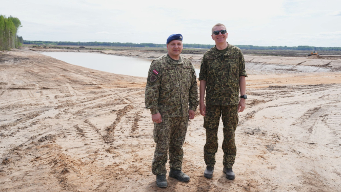 26.05.2025. Sēlijas militārā poligona apmeklējums