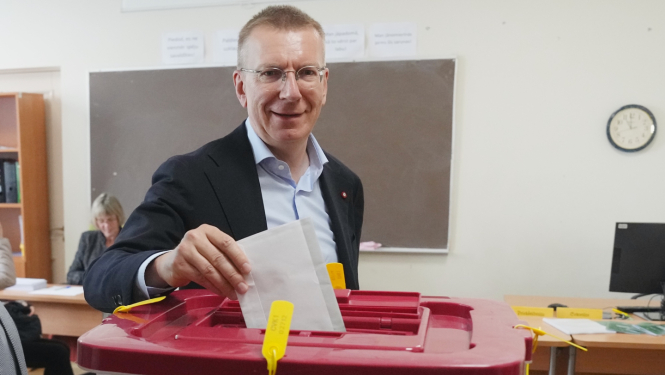 Valsts prezidenta Edgara Rinkēviča dalība pašvaldību vēlēšanās