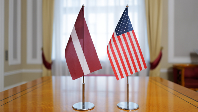 Valsts prezidents Edgars Rinkēvičs sveic Donaldu Trampu ar inaugurāciju Amerikas Savienoto Valstu prezidenta amatā