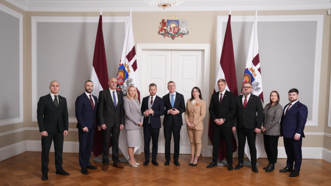 Valsts prezidenta Edgara Rinkēviča tikšanās ar Saeimas frakcijas “Stabilitātei!” pārstāvjiem