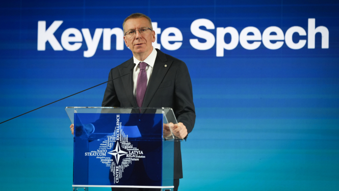 Valsts prezidenta Edgara Rinkēviča dalība konferences Riga StratCom Dialogue 2025 atklāšanā