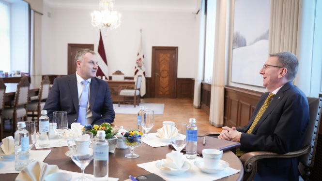 Valsts prezidenta Edgara Rinkēviča tikšanās ar ģenerālprokuroru Juri Stukānu