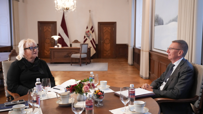 Valsts prezidenta tikšanās ar Saeimas Izglītības, kultūras un zinātnes komisijas priekšsēdētāju