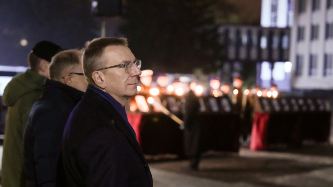 Valsts prezidents Edgars Rinkēvičs piedalās Melnās kafijas vakarā