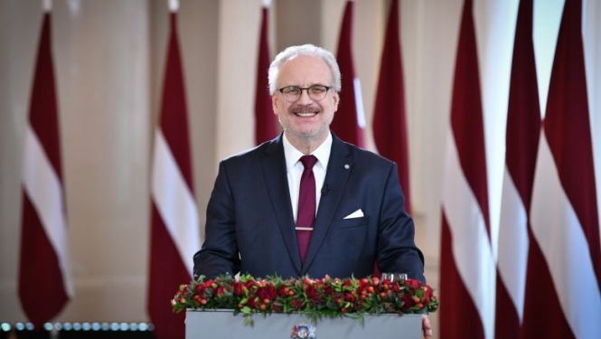 Valsts prezidenta Egila Levita uzruna Latvijas Republikas starptautiskās atzīšanas de iure simtgadē