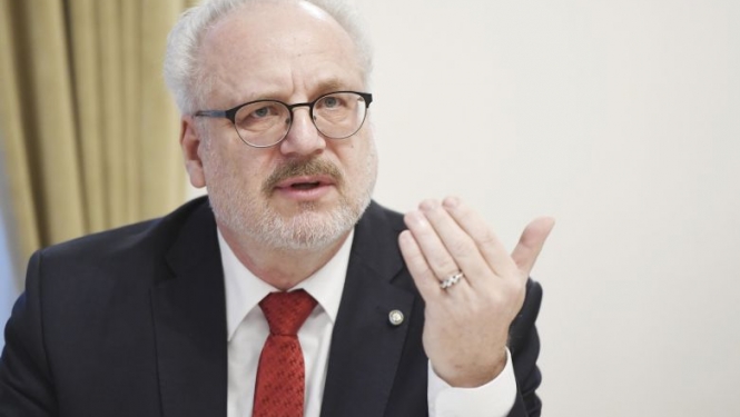 Valsts prezidenta Egila Levita uzruna Konstitucionālo tiesību ekspertu domnīcā Satversmes tiesā