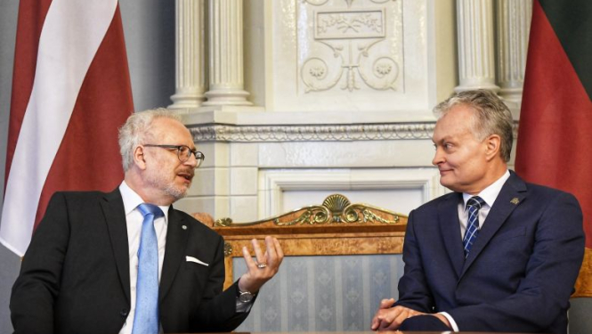 Valsts prezidents: Latvijas un Lietuvas stratēģiskais redzējums par elektroenerģijas tīklu ir absolūti vienāds