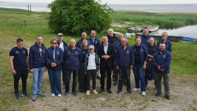 05.06.2025. Valsts prezidents tiekas ar biedrības Mazjūras zvejnieki pārstāvjiem
