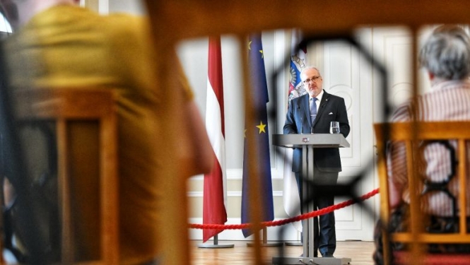 Valsts prezidenta Egila Levita paziņojums presei par Administratīvi teritoriālās reformas īstenošanu