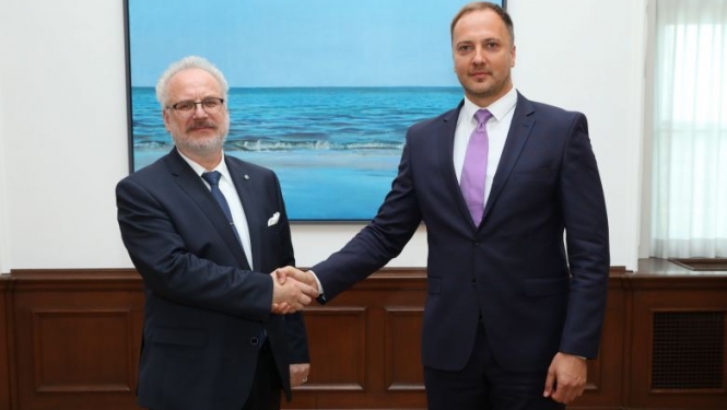 Valsts prezidents un iekšlietu ministrs pārrunā valsts un ES iekšējās drošības jautājumus