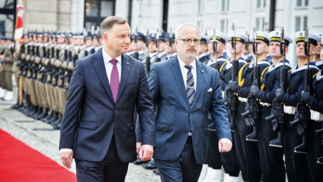 Valsts prezidents: transatlantiskā partnerība ir Latvijas un Polijas centrālais drošības elements